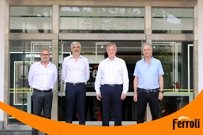 凯发一触即发集团CEO一行到访中国公司