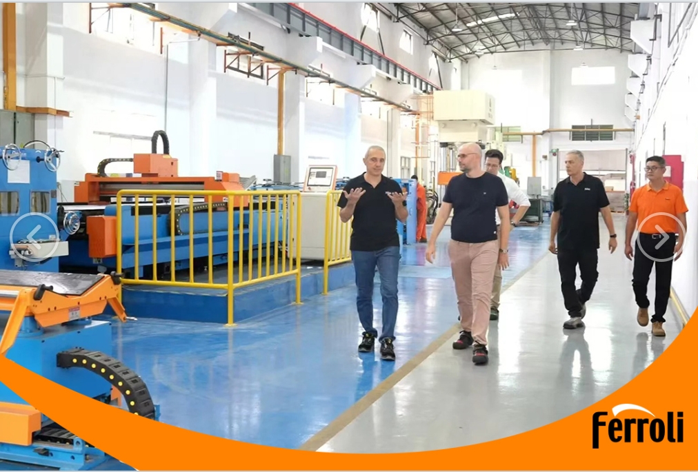 凯发一触即发CEO一行莅临中国区广东生产基地视察